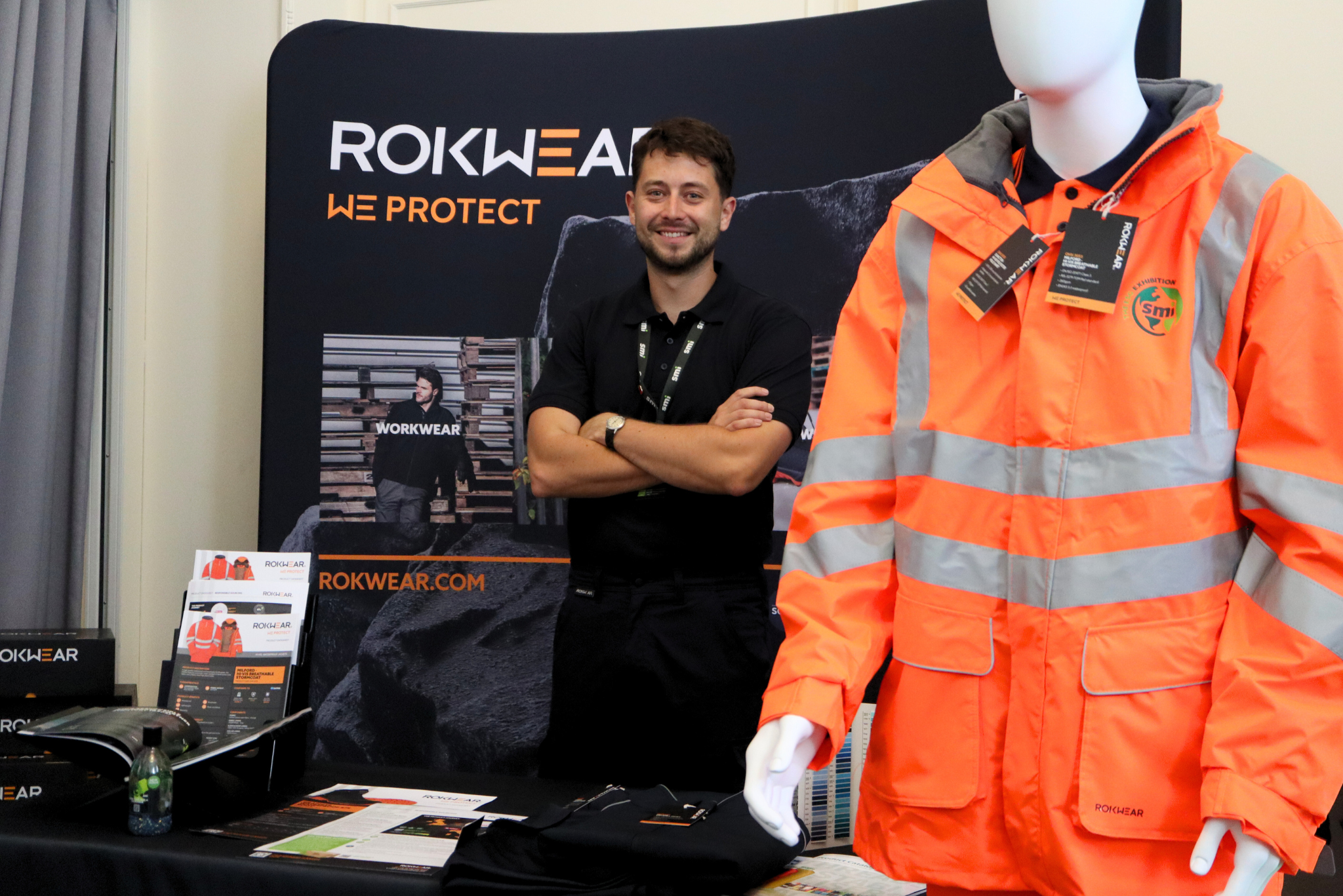 The ROKWEAR® stand at the ESG Exhibition