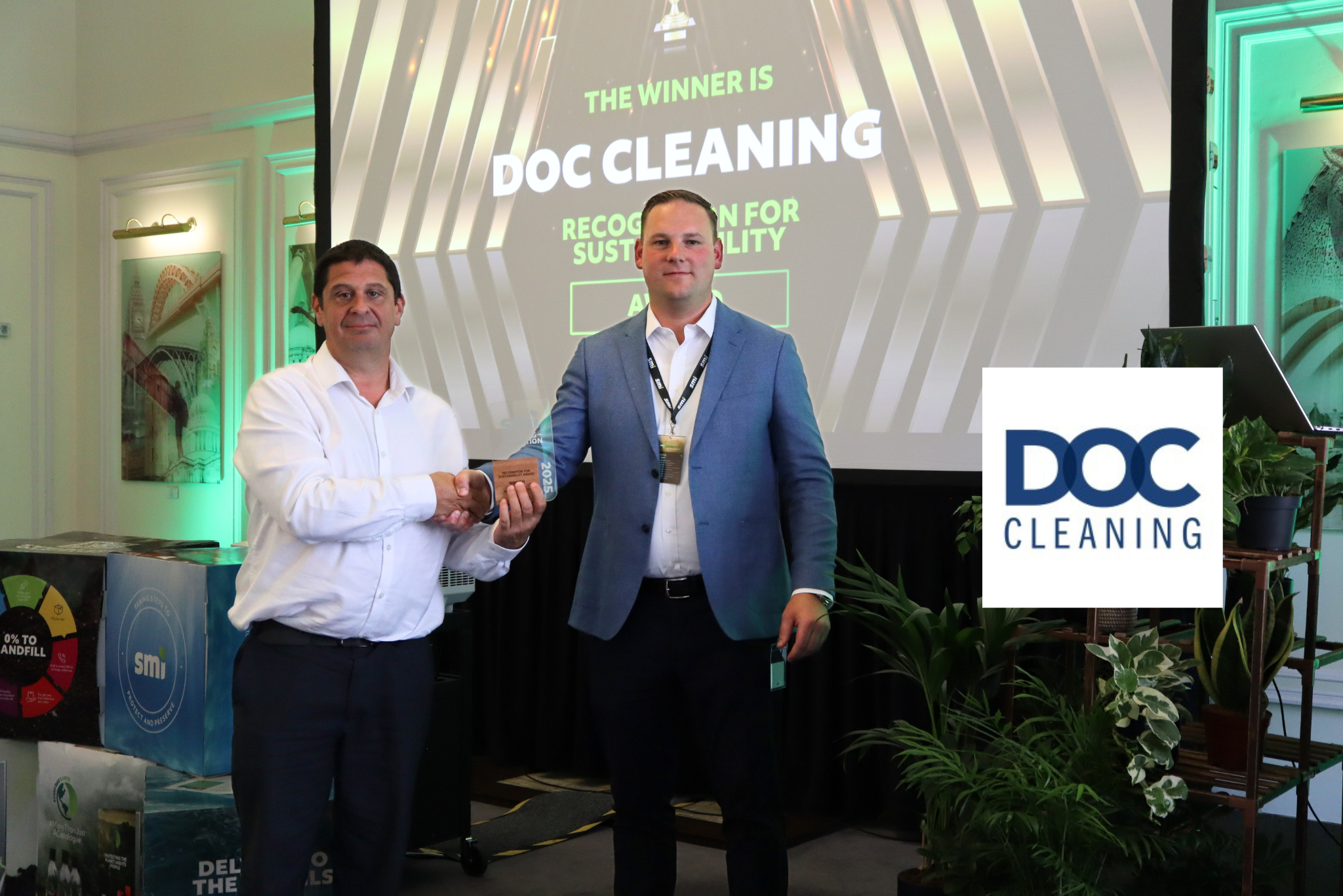 Recognition for Sustainability Award - Doc Cleaning
