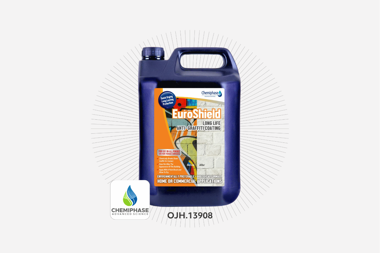 EuroShield long life anti-graffiti coating.