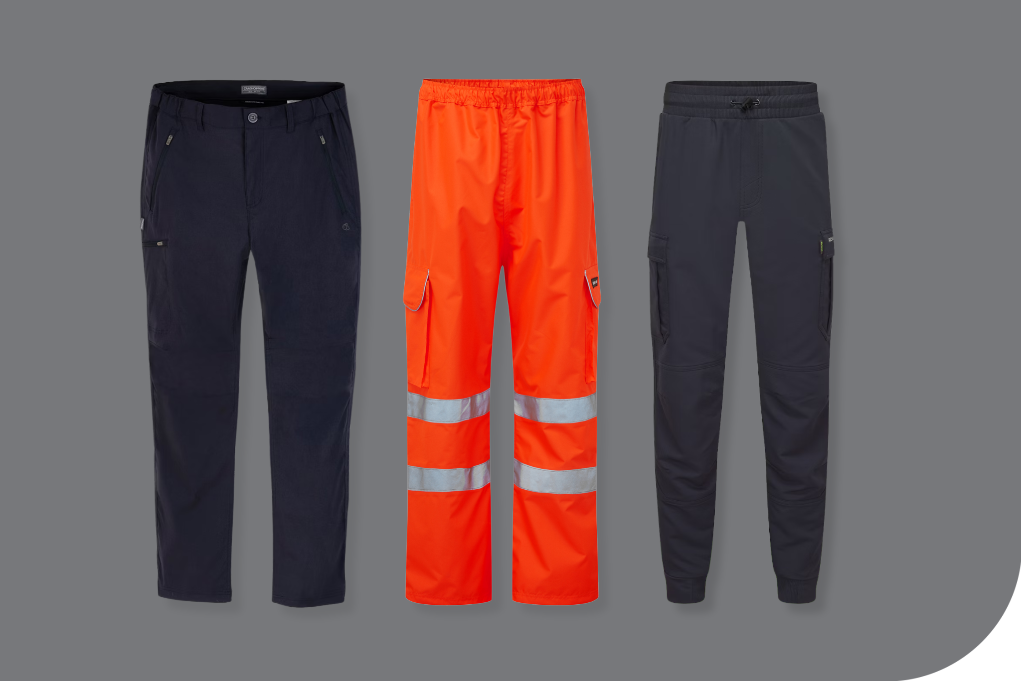 Lightweight summer work trousers
