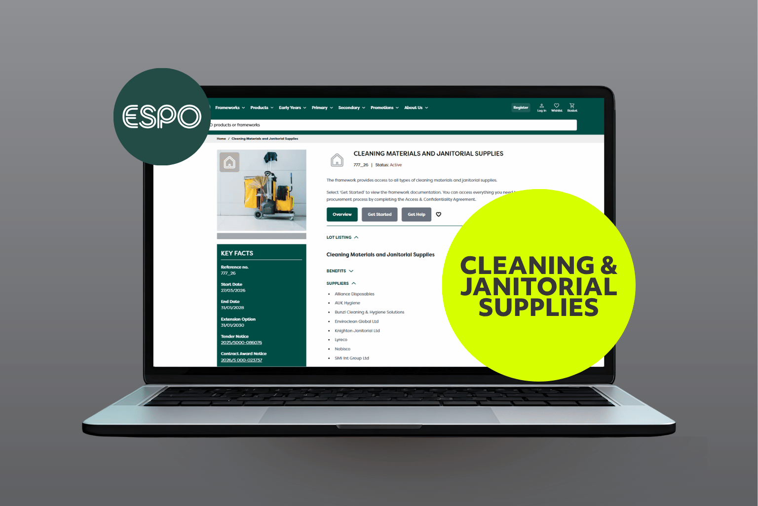 SMI NAMED SUPPLIER ON THE ESPO 777 FRAMEWORK