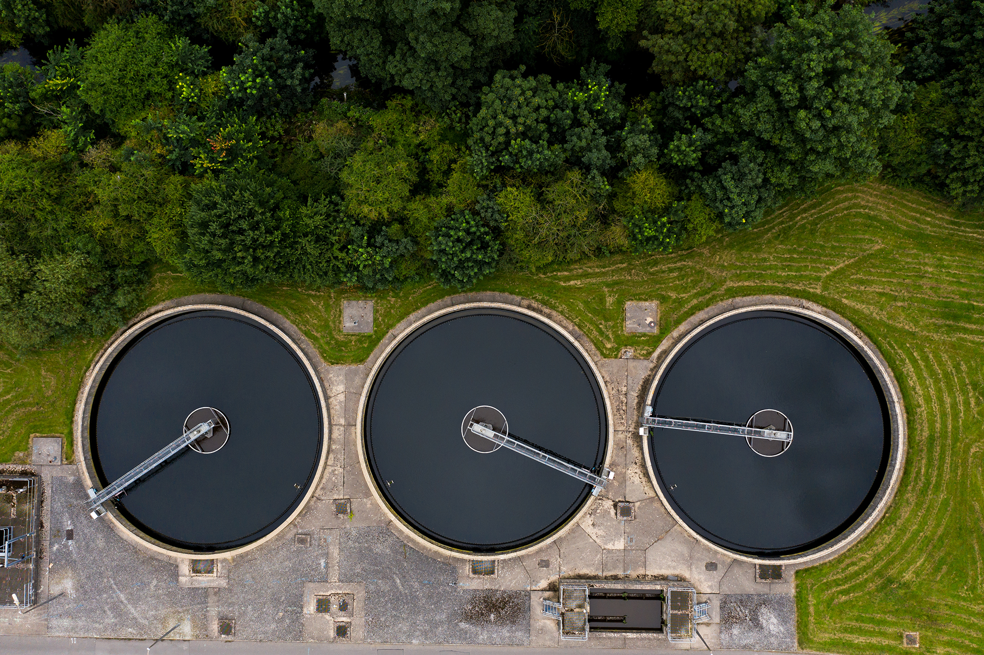Water plant in the UK