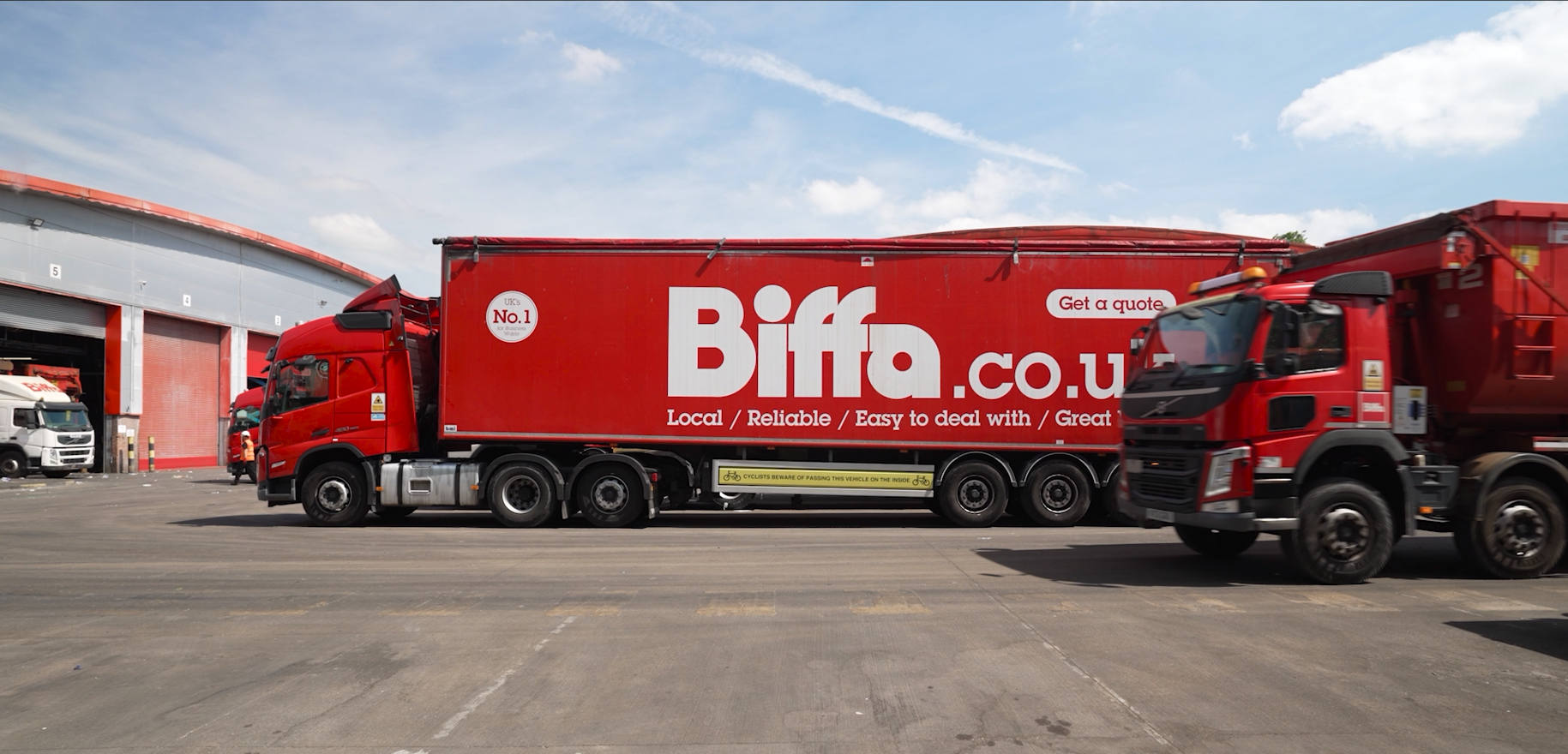 Biffa lorry.