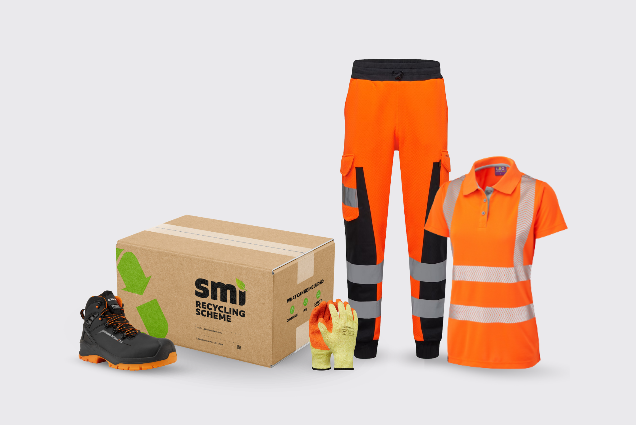 A selection of SMI products.