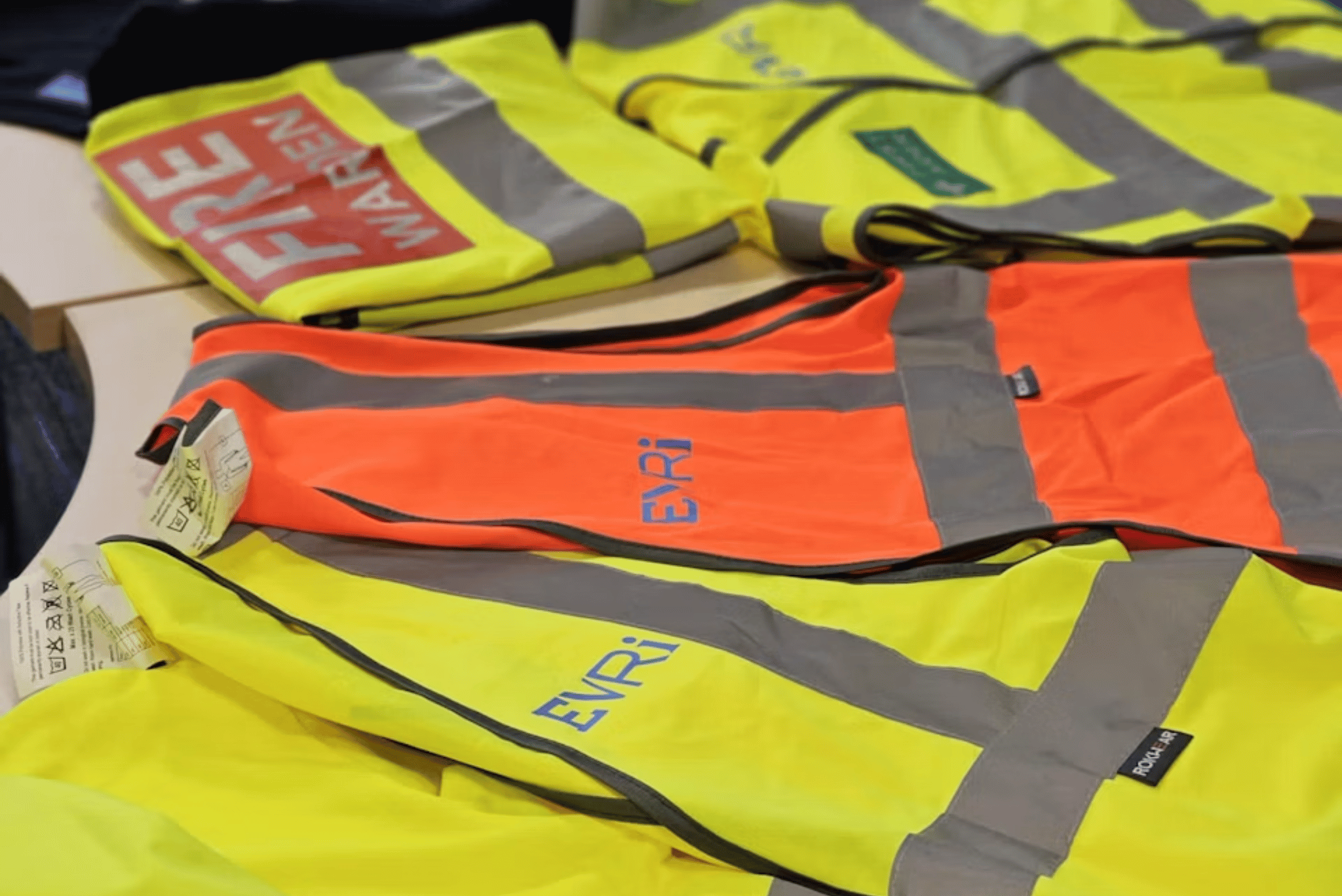 Evri uniform.
