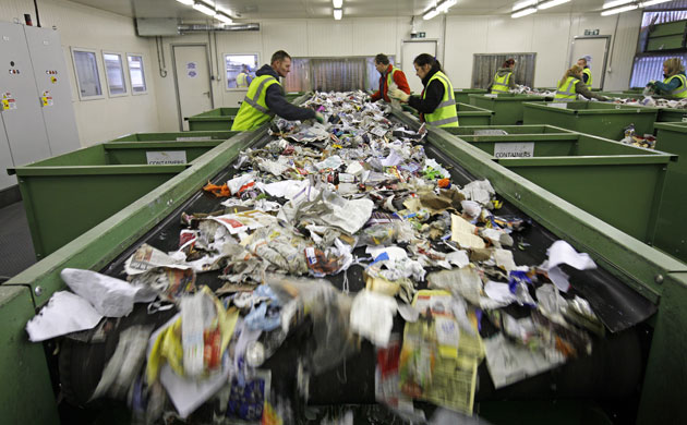 Yorwaste waste workers.